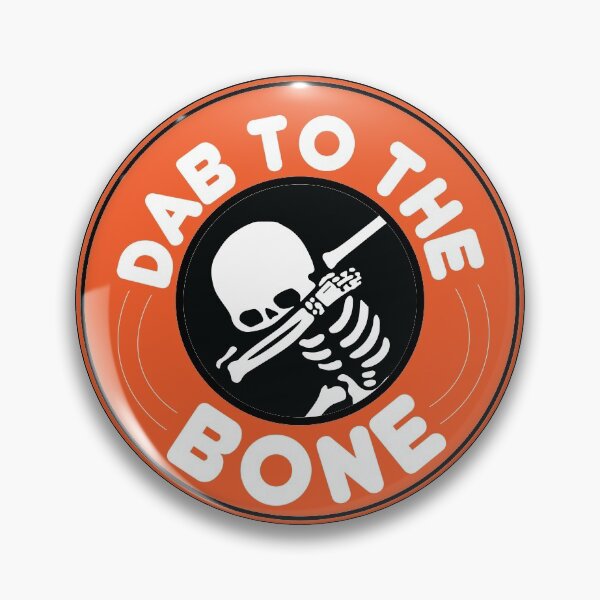 Item preview, Orange Halloween Dabbing Skeleton Dab to the Bone designed and sold by TheMattDesigns.