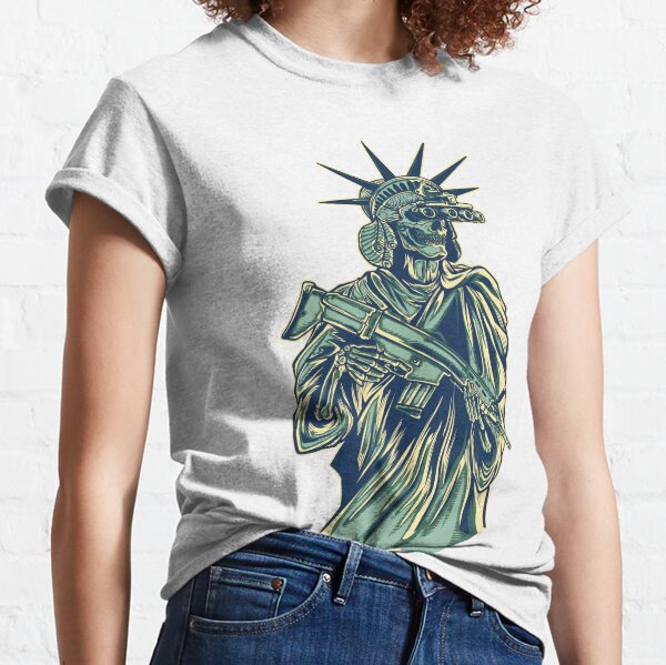 Tacticool Lady Liberty Classic T-Shirt
