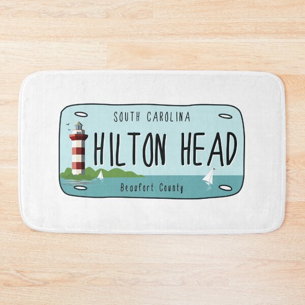 Item preview, Hilton Head Island Beaufort County South Carolina License Plate designed and sold by LouiseFranksArt.