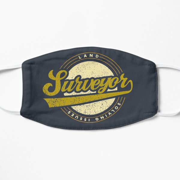land surveyor vintage gift Mask