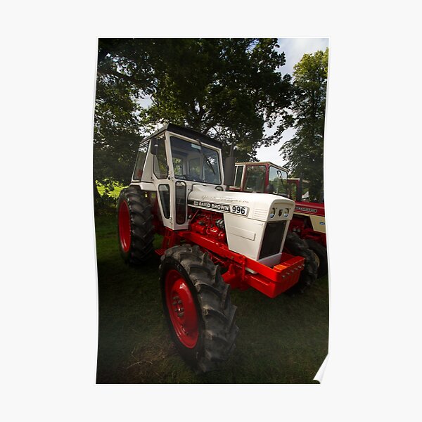 David Brown 996 Tractor Poster