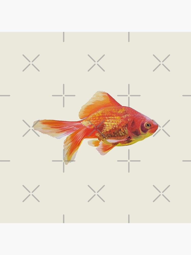 Goldfish painting - no background by EmilyBickell