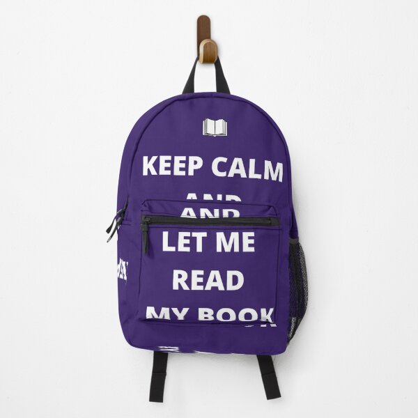 Item preview, KEEP CALM AND LET ME READ MY BOOK designed and sold by Iail Ioa.