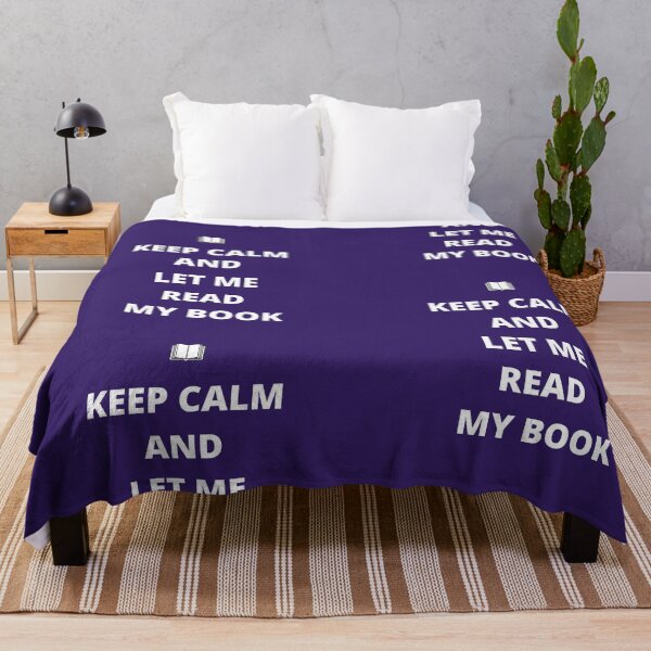 Item preview, KEEP CALM AND LET ME READ MY BOOK designed and sold by Iail Ioa.