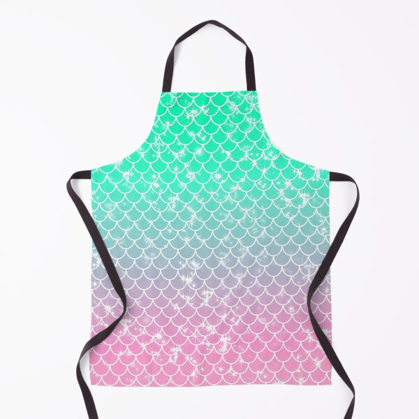 Item preview, Pink and Green Mermaid Pattern designed and sold by Julie Erin Designs.