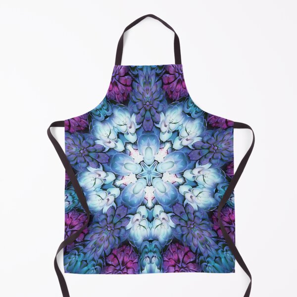 Item preview, Purple and Blue Succulent Mandala Pattern designed and sold by Julie Erin Designs.