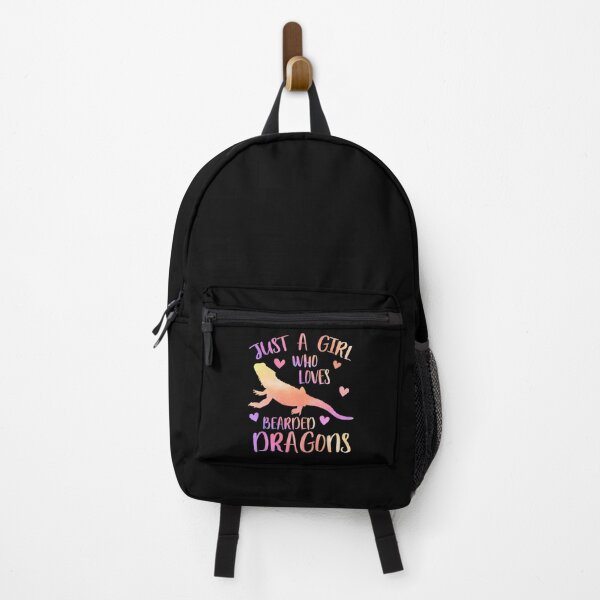 Item preview, Just a Girl who loves Bearded Dragons designed and sold by PrettyPittie Shop.