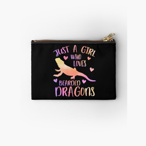 Item preview, Just a Girl who loves Bearded Dragons designed and sold by PrettyPittie Shop.