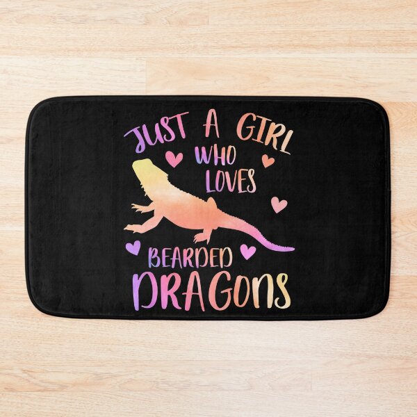 Item preview, Just a Girl who loves Bearded Dragons designed and sold by PrettyPittie Shop.
