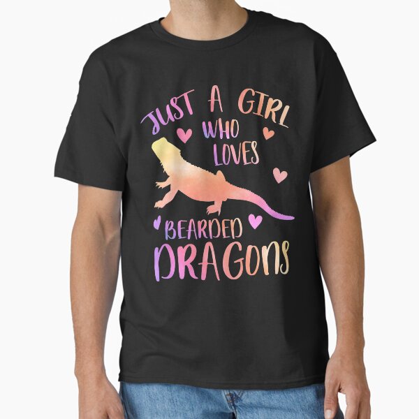 Item preview, Just a Girl who loves Bearded Dragons designed and sold by PrettyPittie Shop.