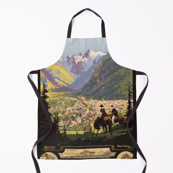 Item preview, Luchon retro poster designed and sold by CorasPosters.