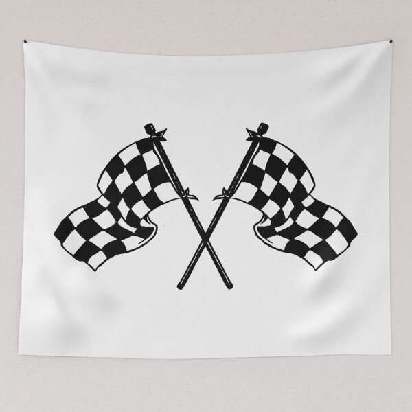 Item preview, racing flag designed and sold by ZenCloak.