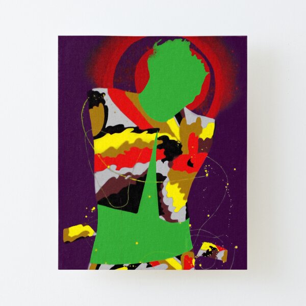 Saint Fire -by the Saints Art Project Canvas Mounted Print