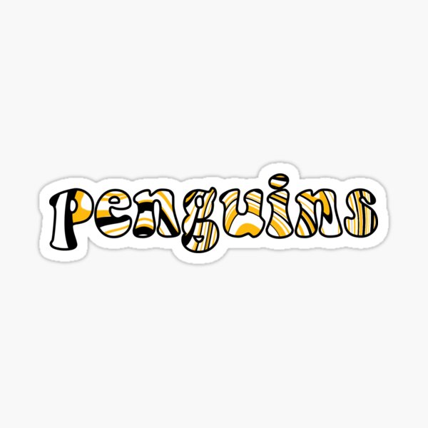 Groovy Penguins Sticker