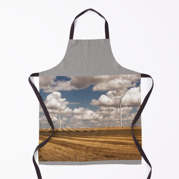 Item preview, Wind Turbines on a Checkerboard Landscape designed and sold by JohnDSmith.
