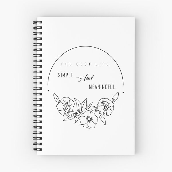 Item preview, The best life, simple and meaningful - Funny minimalist designed and sold by Art Wear Nation.