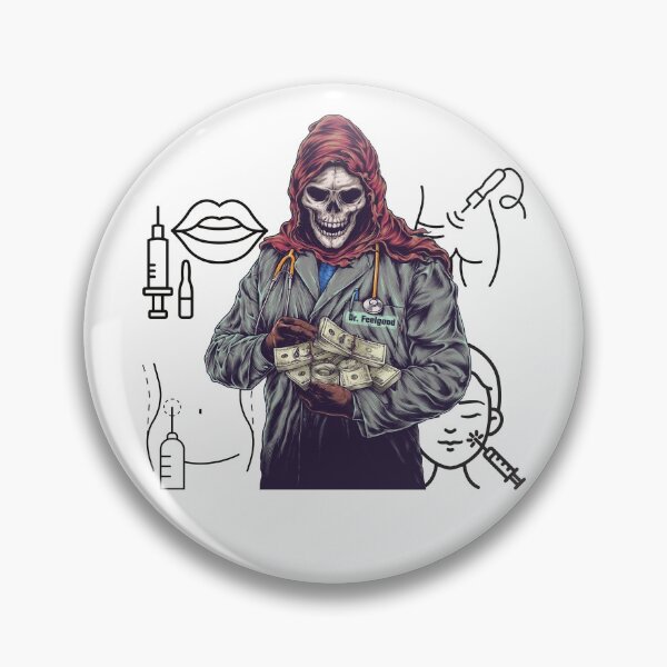 Item preview, Dr. Grim Reaper Feelgood: Plastic Surgeon  designed and sold by SayWhatJAY.