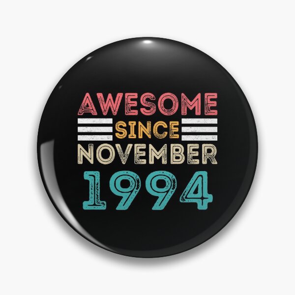 Item preview, Retro Vintage 26th Birthday - Awesome Since November 1994 designed and sold by meedTee.