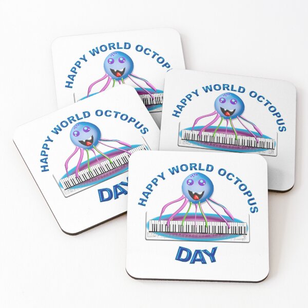 Item preview,  HAPPY WORLD OCTOPUS DAY designed and sold by Ralek.