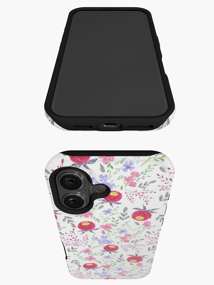 Thumbnail 3 of 4, iPhone Case, Peonies designed and sold by nownbeyond.