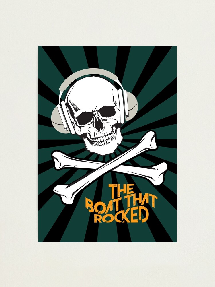 Alternate view of The Boat That Rocked - Alternative Movie Poster Photographic Print