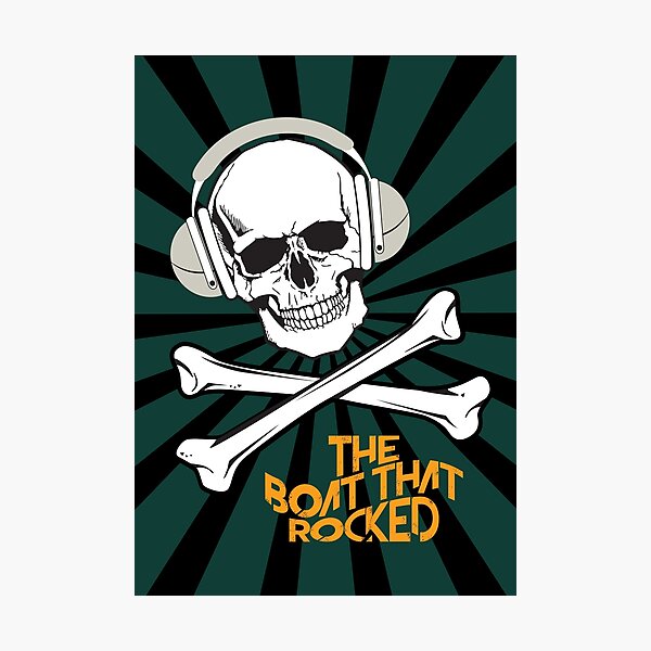 The Boat That Rocked - Alternative Movie Poster Photographic Print
