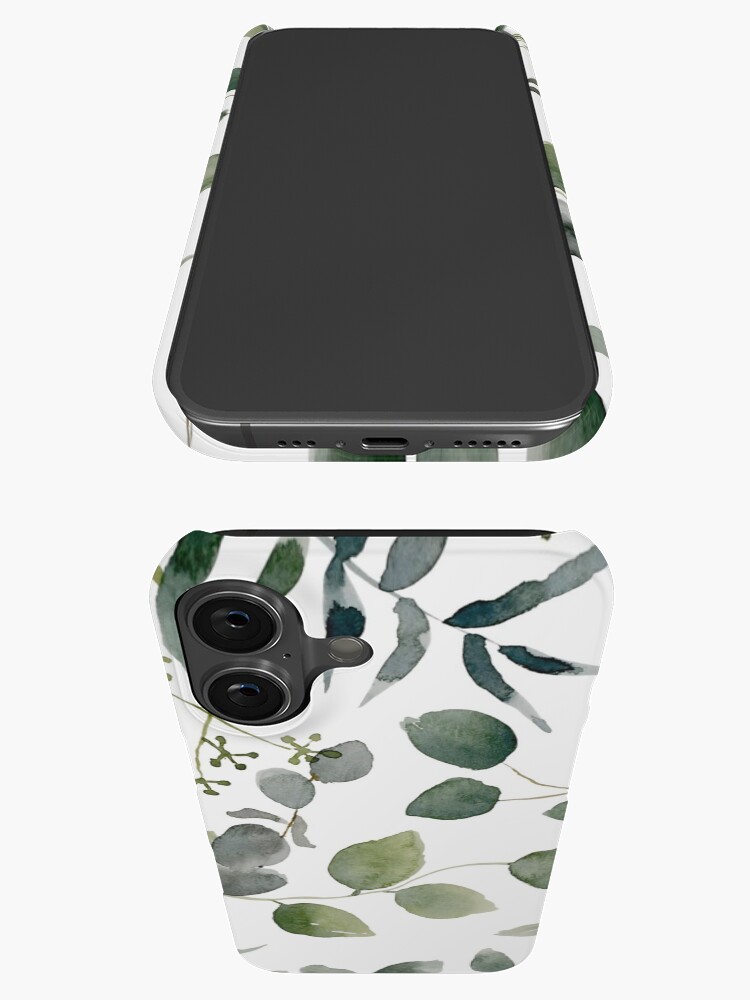 Thumbnail 3 of 4, iPhone Case, Eucalyptus Multi designed and sold by aliawallco.