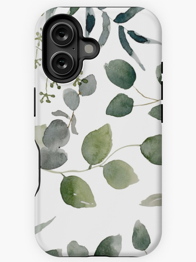 Thumbnail 1 of 4, iPhone Case, Eucalyptus Multi designed and sold by aliawallco.