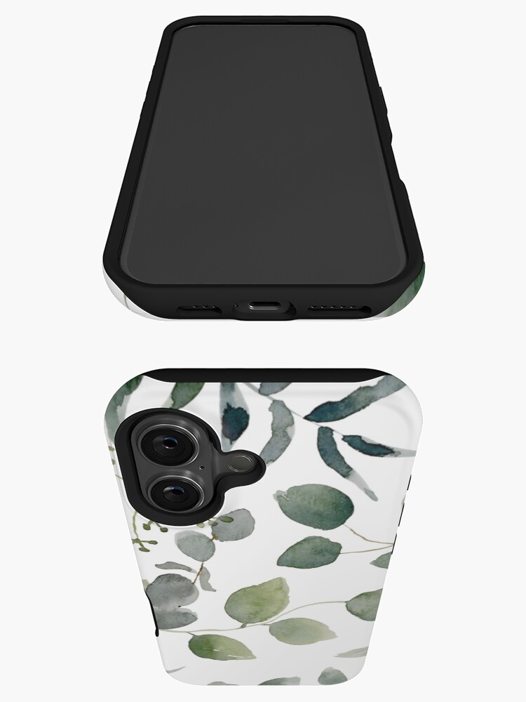 Thumbnail 3 of 4, iPhone Case, Eucalyptus Multi designed and sold by aliawallco.