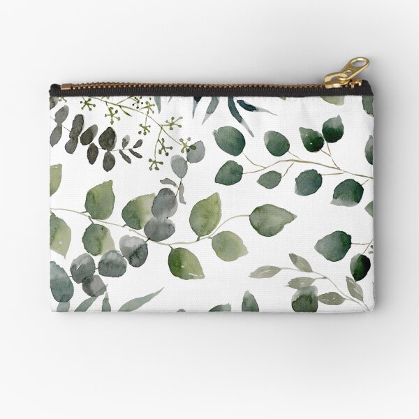 Eucalyptus Multi Zipper Pouch