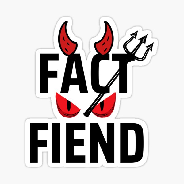 Item preview, Fact Fiend  designed and sold by Krafty  Arts Studio.