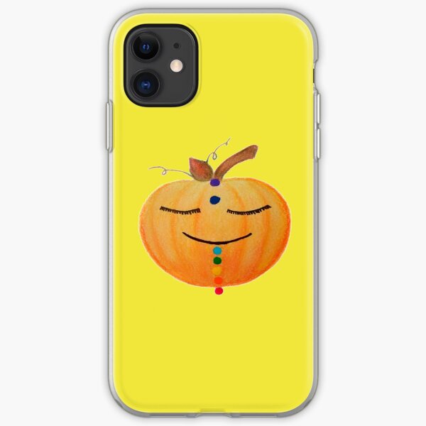 Chakra Pumpkin - Yellow iPhone Soft Case