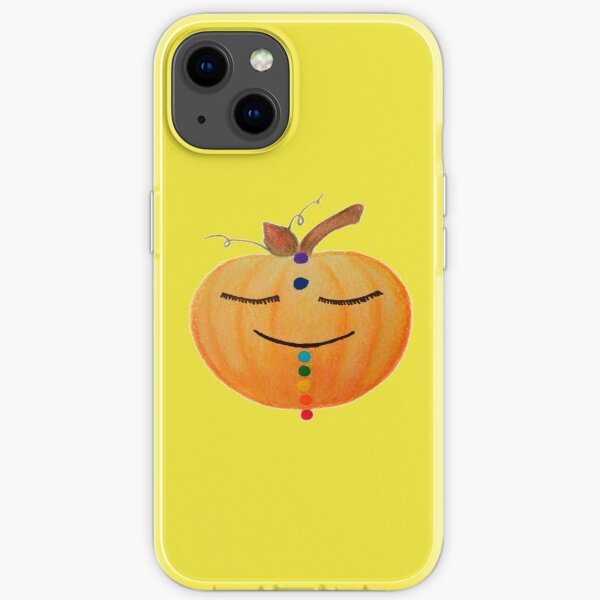 Chakra Pumpkin - Yellow iPhone Soft Case