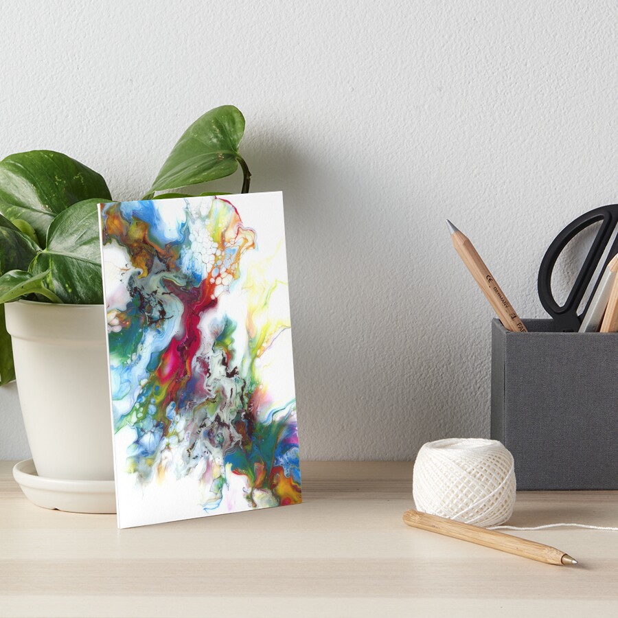 Item preview, Art Board Print designed and sold by nownbeyond.