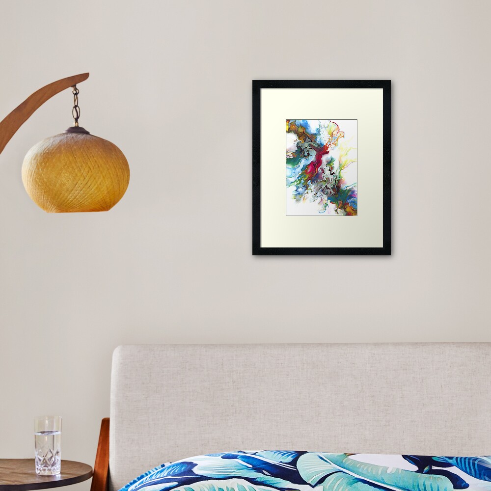 Item preview, Framed Art Print designed and sold by nownbeyond.