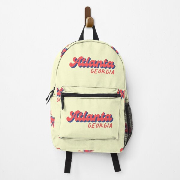 Item preview, Atlanta Georgia Travel Retro Script Postcard designed and sold by sharedipmemes.