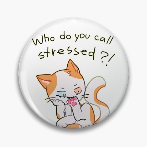 Item preview, Stressed cat designed and sold by N-World.