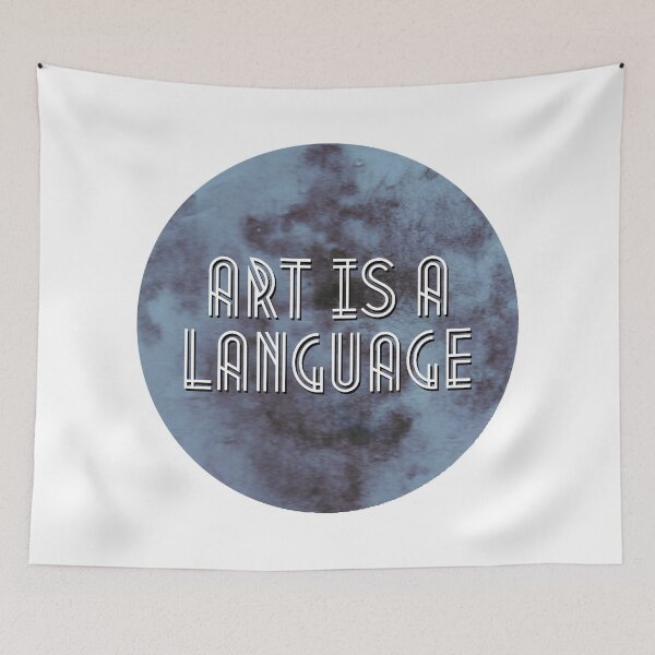 Item preview, Art is a Language designed and sold by ArtStore20.
