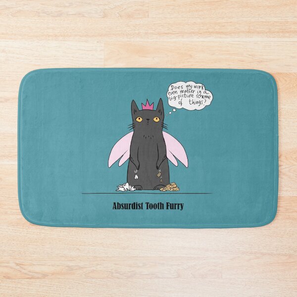 Item preview, Absurdist Tooth Furry designed and sold by BeeHappyShop.