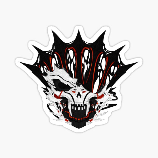 Code Vein Stickers Redbubble - particle skull codes for roblox