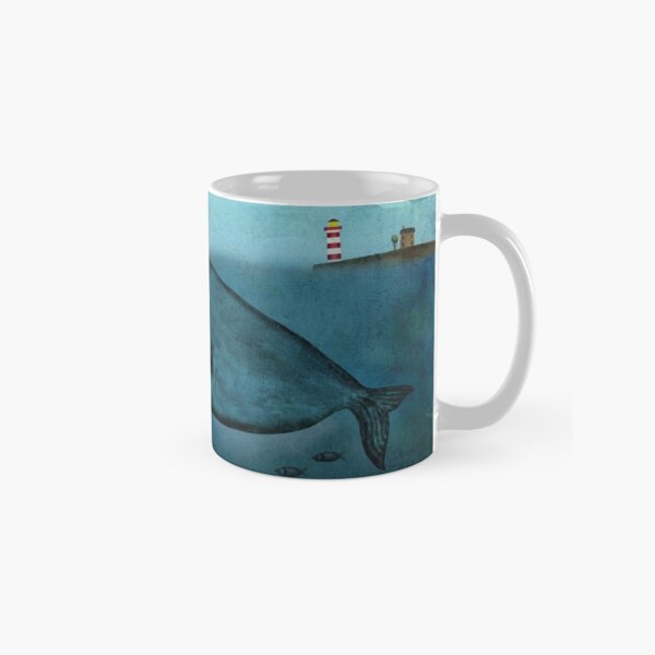 Whale and dog Classic Mug