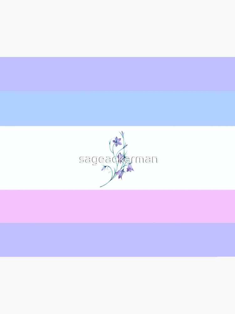 Sapphic Bisexual Flag Sticker For Sale By Sageackerman Redbubble