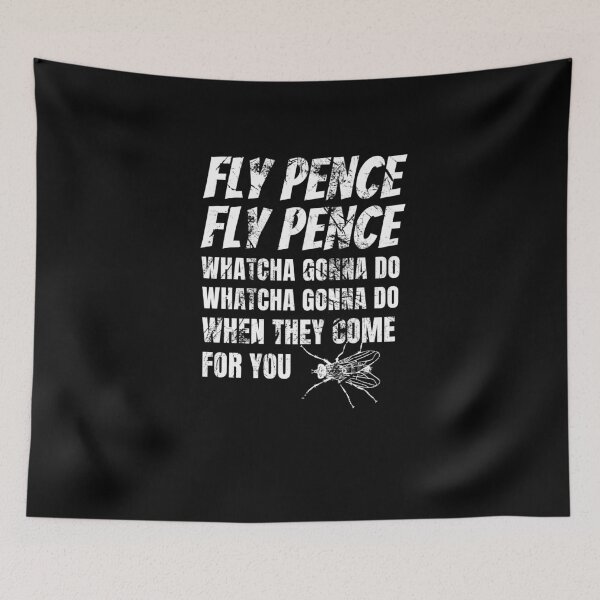 Item preview, Fly Pence Fly Pence, Vice Presidential Debate designed and sold by mustardblack.