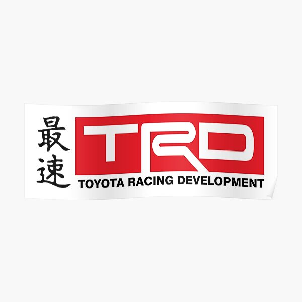 Toyota Racing Developments JDM Classic Poster
