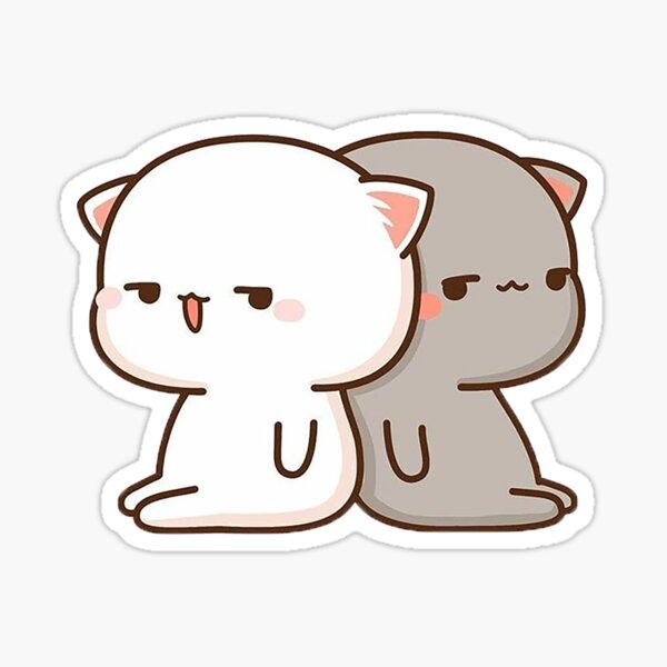 goma and peach plush