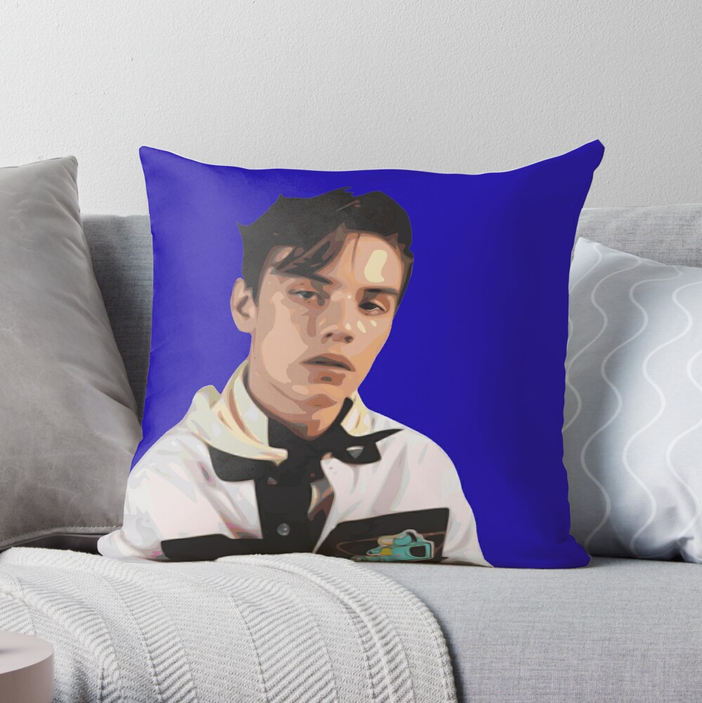 Louis Partridge Throw Pillow for Sale by vonavy