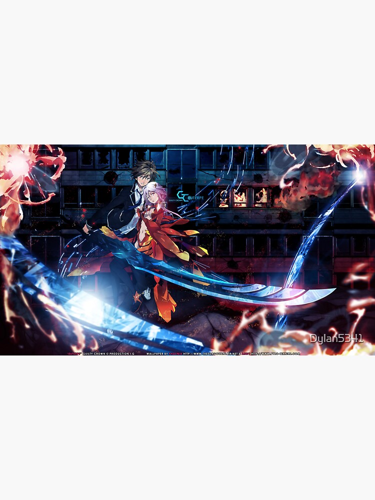 Inori Yuzuriha (Guilty Crown) Sticker for Sale by CherinMew