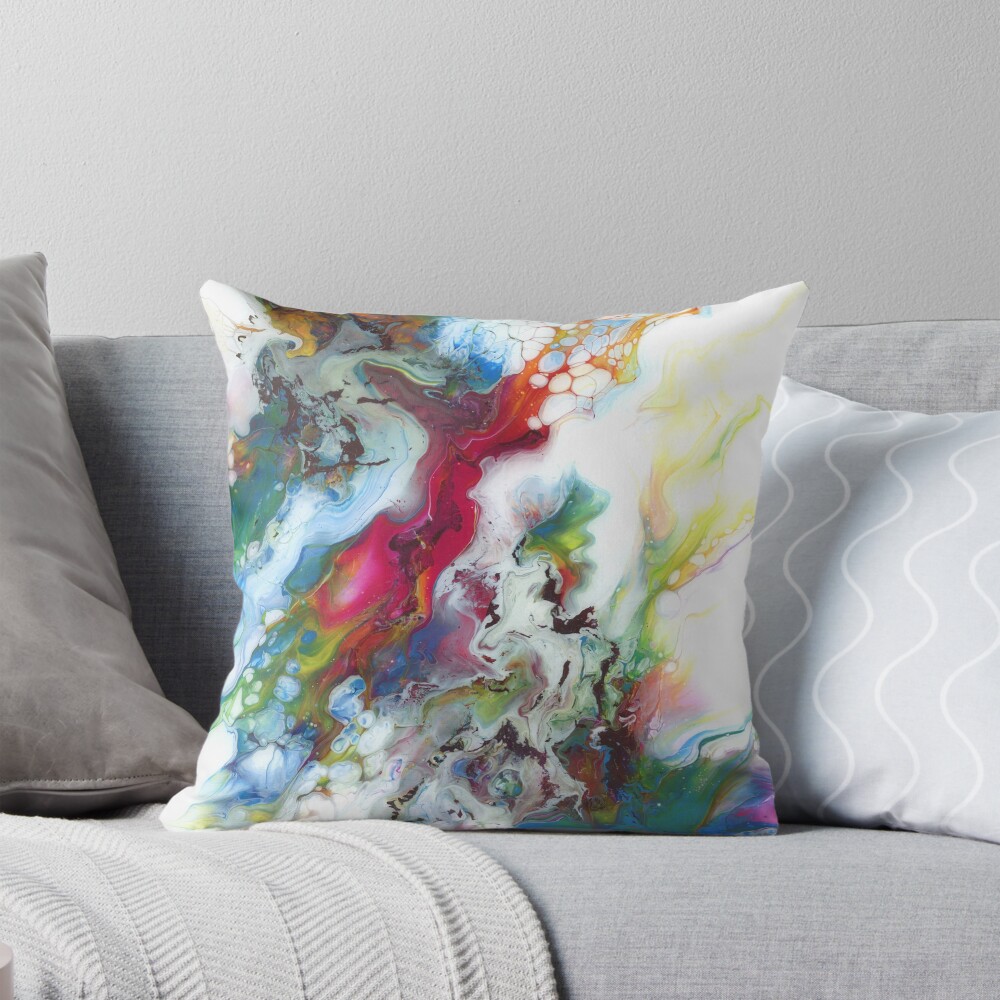 Item preview, Throw Pillow designed and sold by nownbeyond.