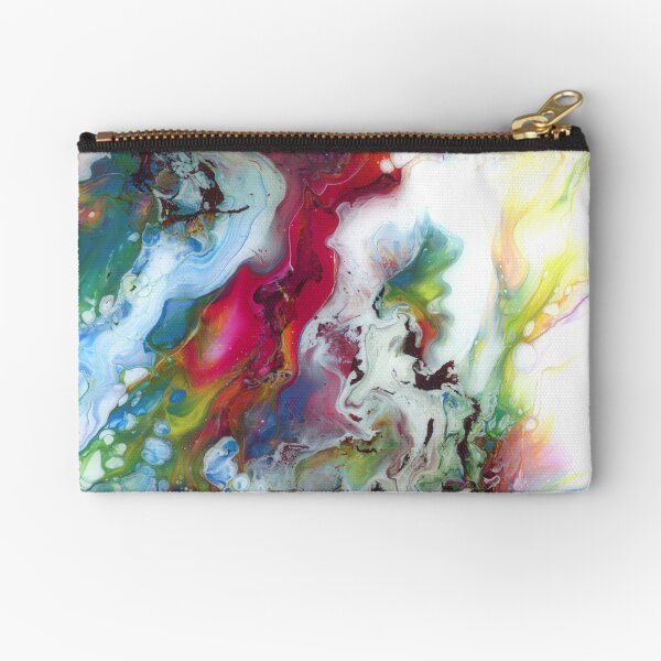 Rainbow Burst Zipper Pouch