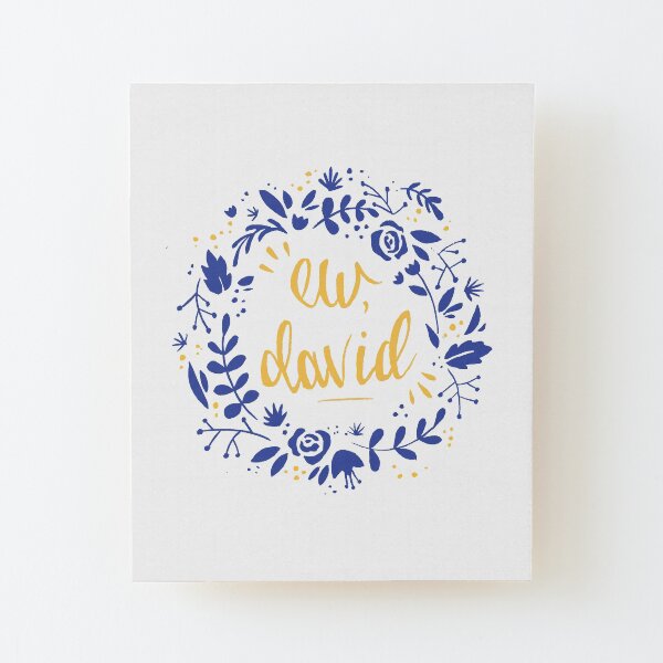 Ew, David Wood Mounted Print